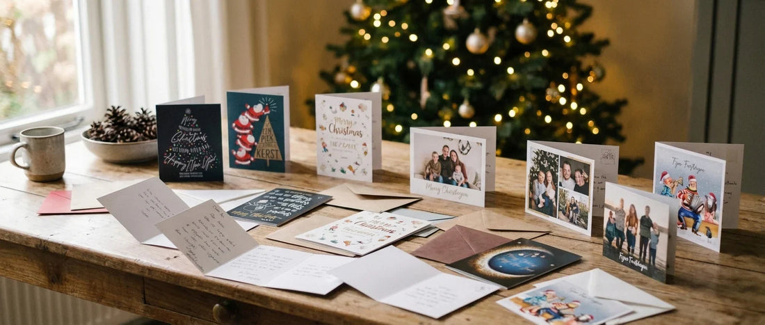 Maak van je kerstkaarten iets dat je voor altijd bewaart